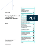 Configuring Hardware and Communication Connection With Step 7