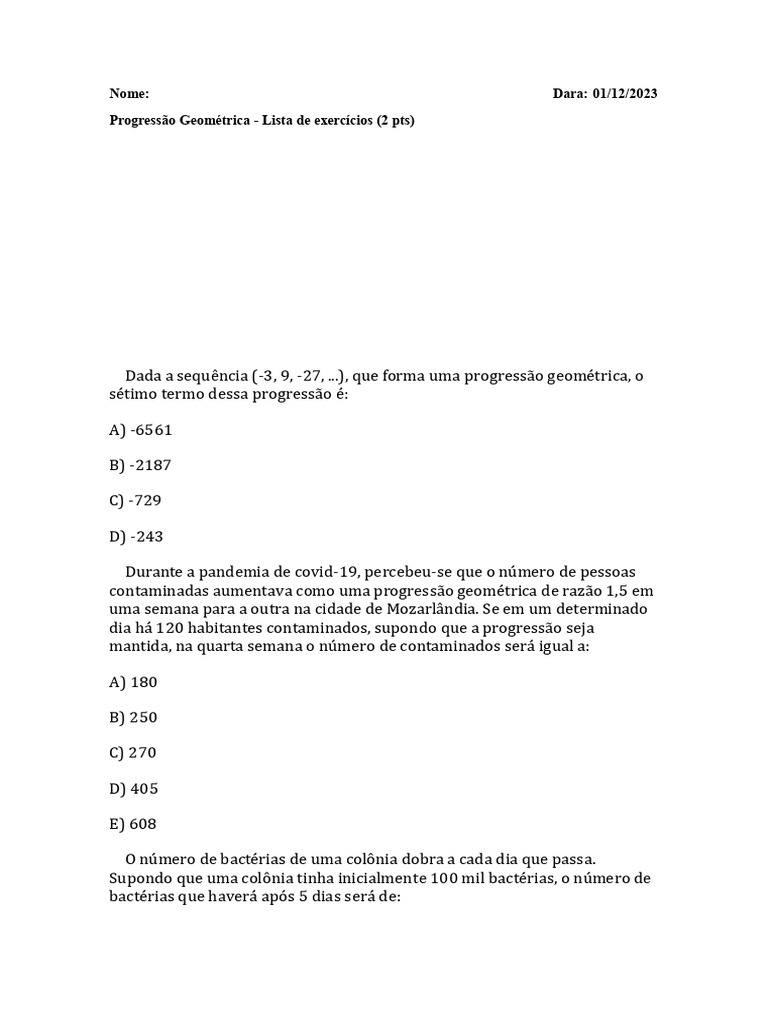 Lista de PG | PDF