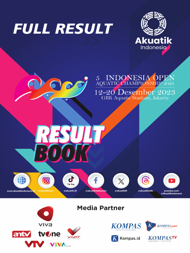 Full report indonesia open aquatic swimming championships 2023 pdf