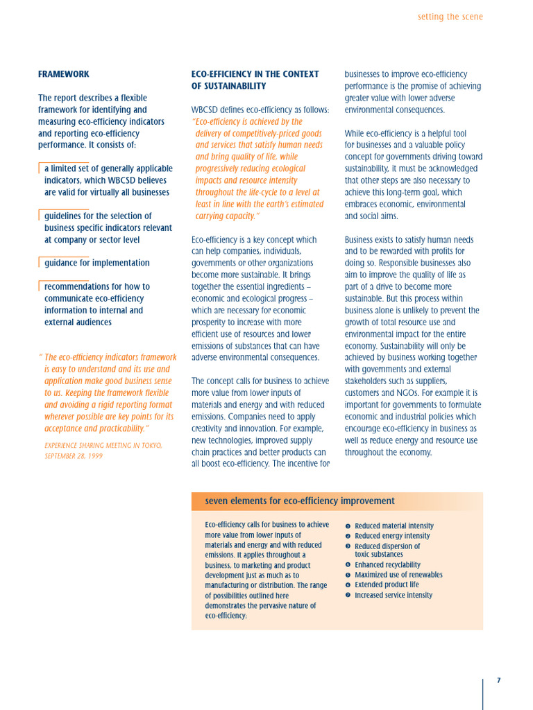 Measuring Eco Efficiency (1) - 0009 | PDF