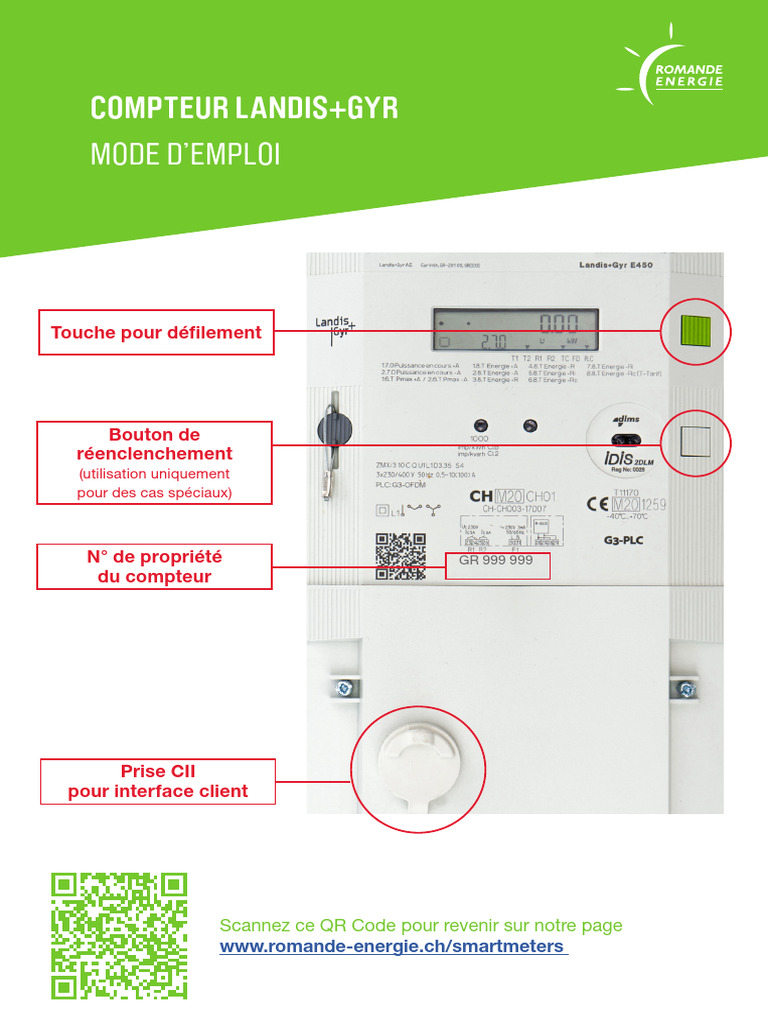 Manuel Compteur Landis PDF — free download