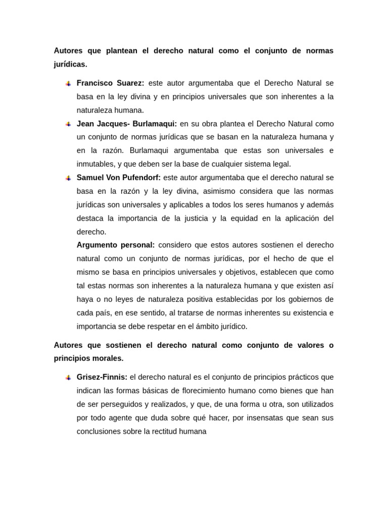 Autores y Perspectivas del Derecho Natural | PDF | La Ley natural | Razón