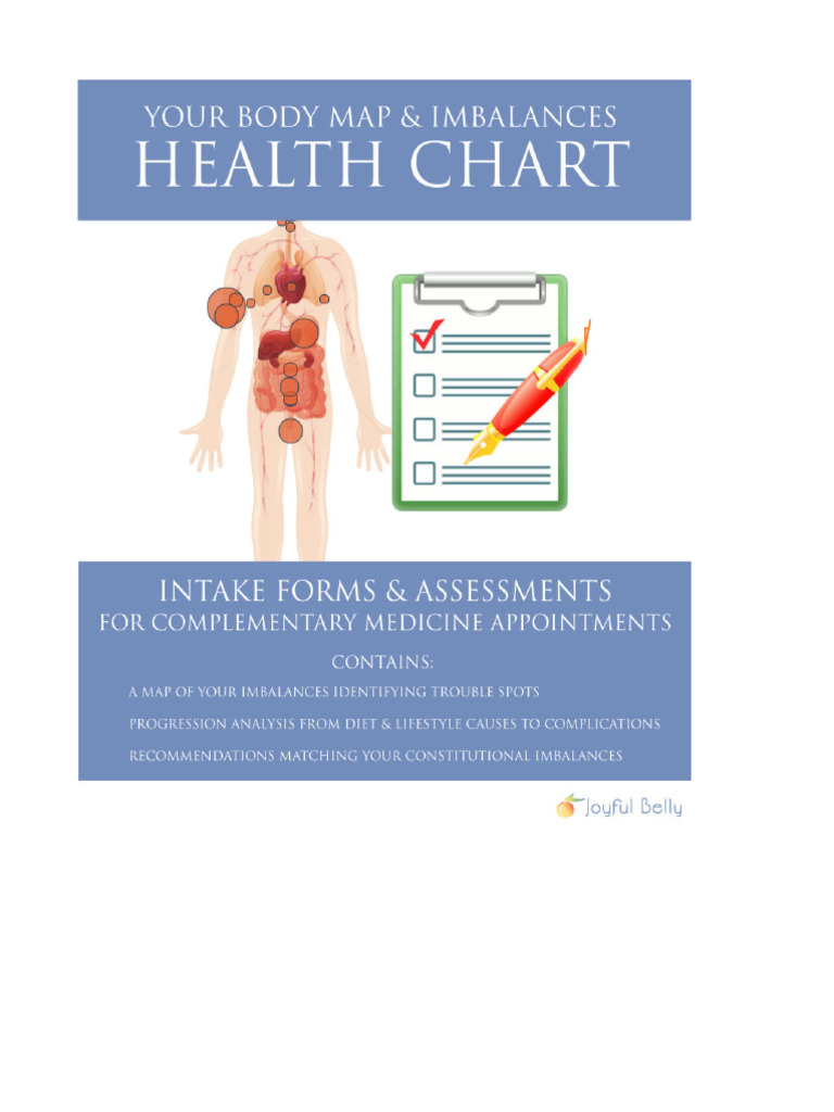 My Body Map Health Chart | PDF