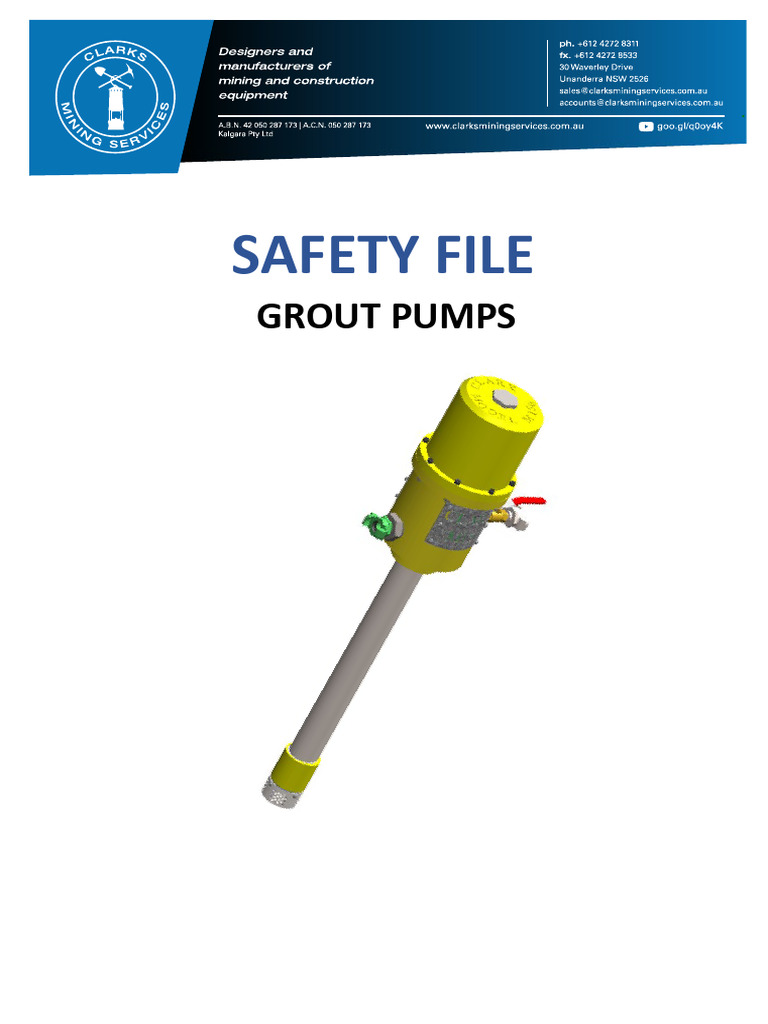 Clark GP150 Safety File | PDF