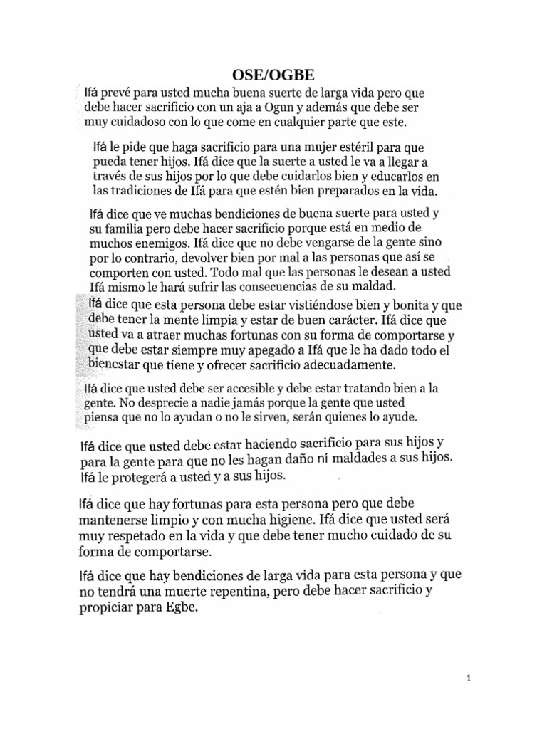 2 Ose Ogbe | PDF