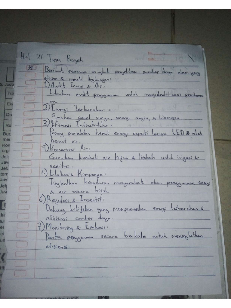 Hal 21 Tugas Proyek Dan Perbaikan | PDF