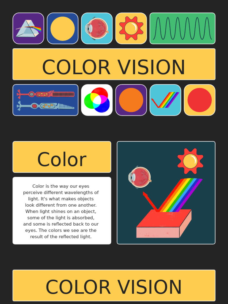 Color Vision | PDF