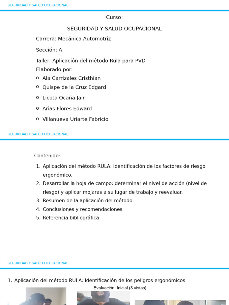 Rula | PDF