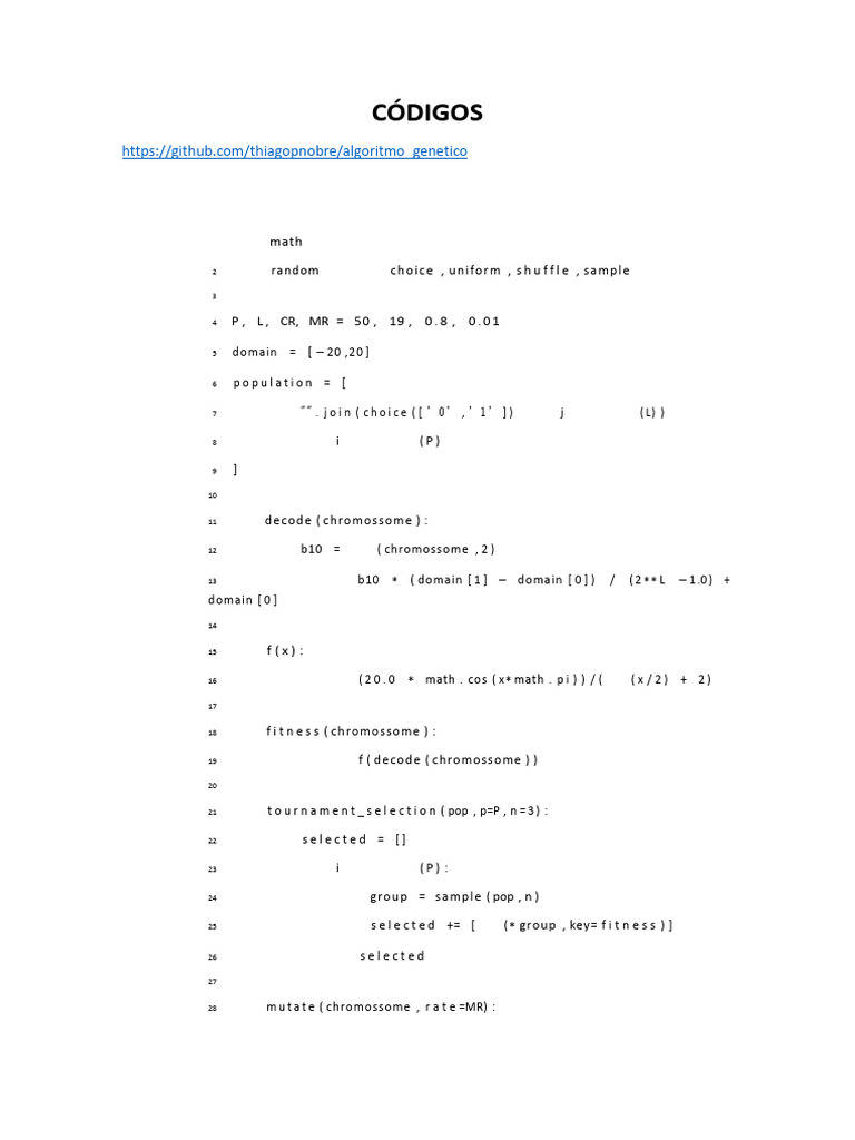 CÓDIGOS | PDF