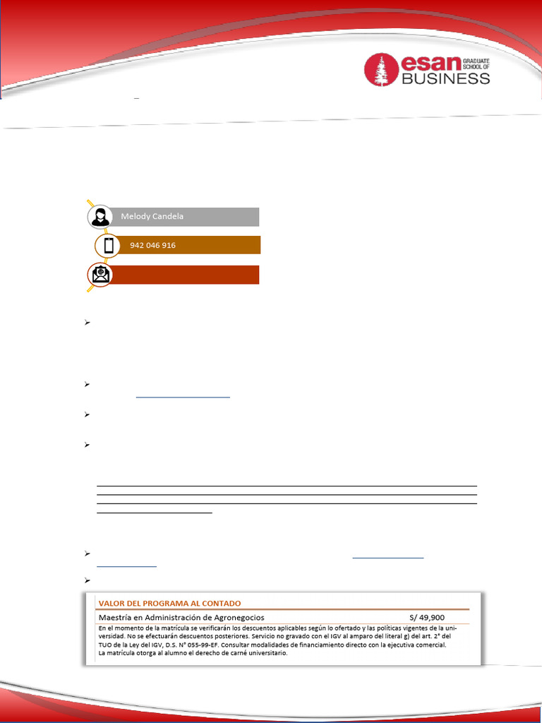 Memo Pre - Matricula MAAA '25-1 - V2 | PDF