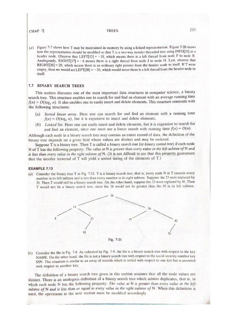 Binary Search Tree | PDF