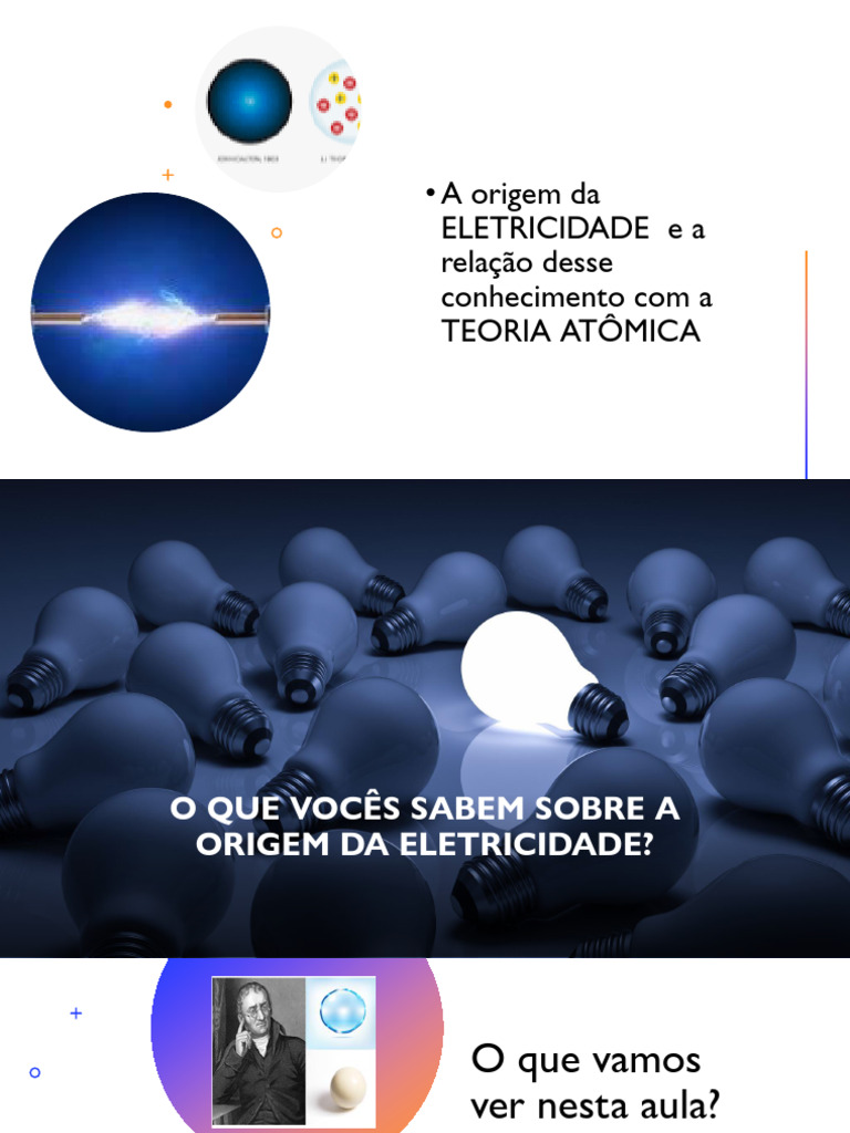 Descoberta Do Elétron e Modelo Thompson | PDF
