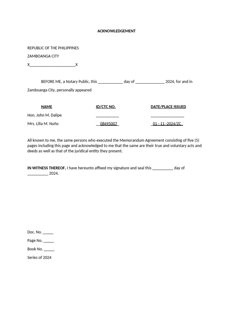 Acknowledgement | PDF