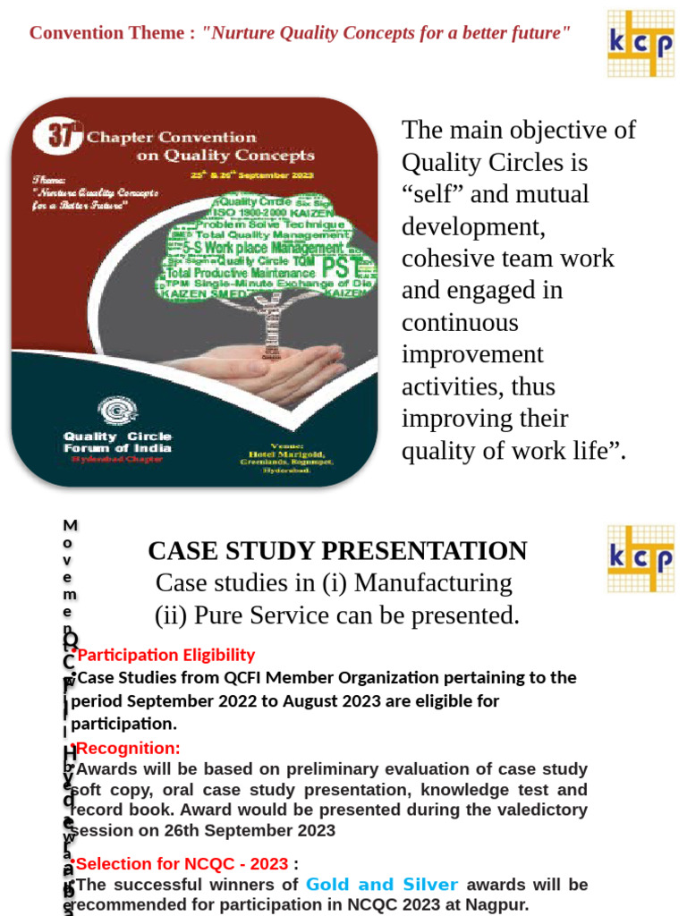 CCQC 2023: Quality Circle Case Studies | PDF | Microsoft Power Point
