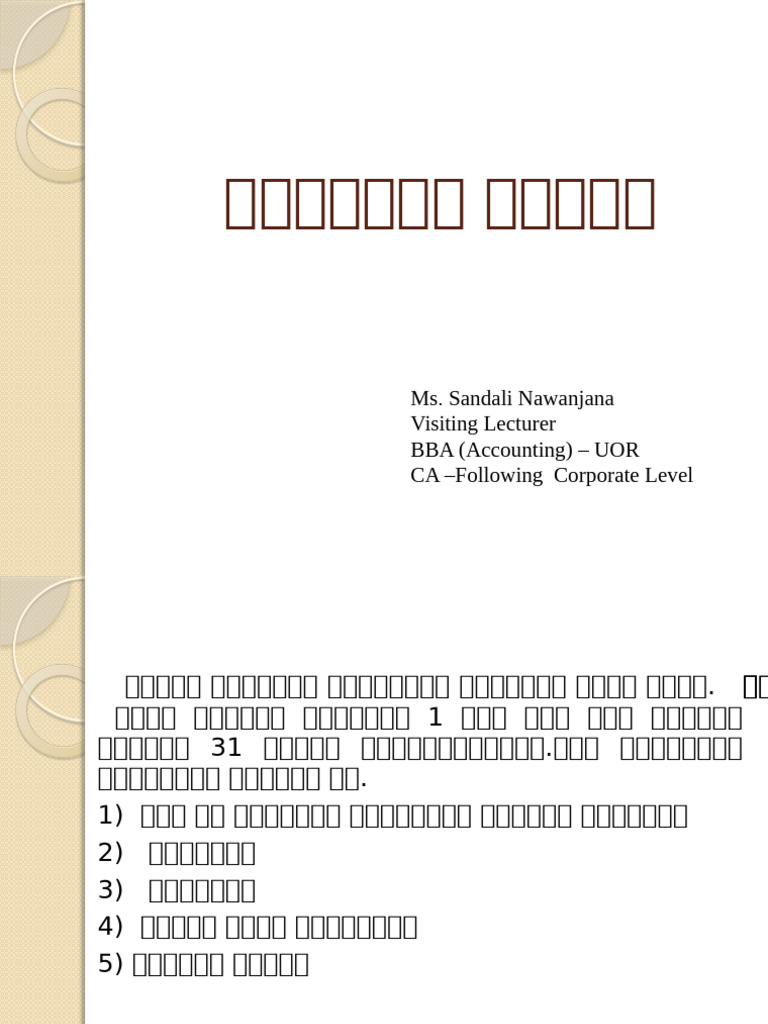 Presentation - 5 | PDF