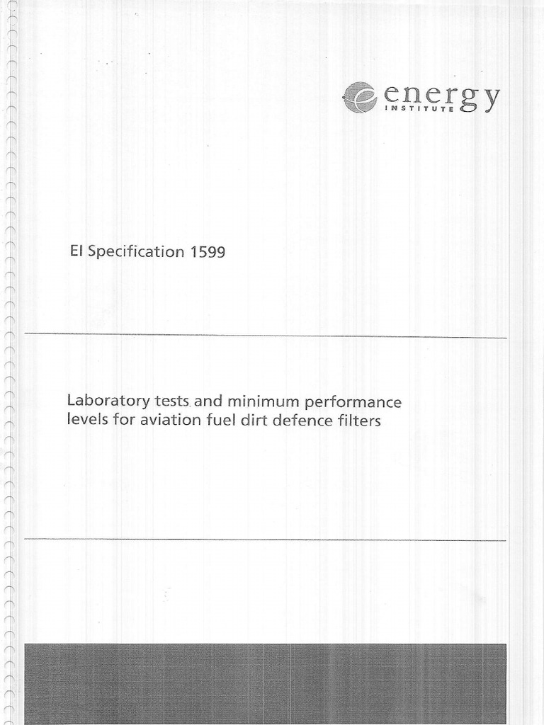 EI 1599 First Edition March 2007 | PDF