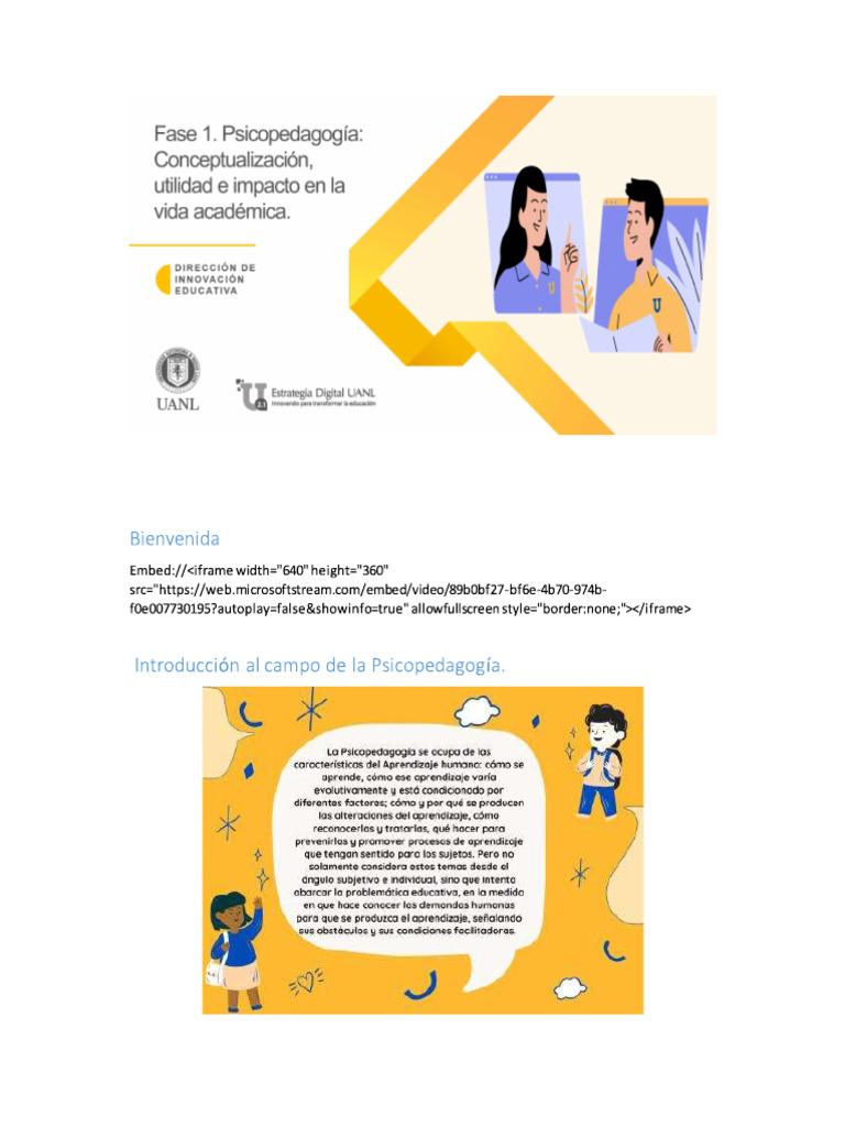 Modelo de Intervención Psicopedagógica | PDF