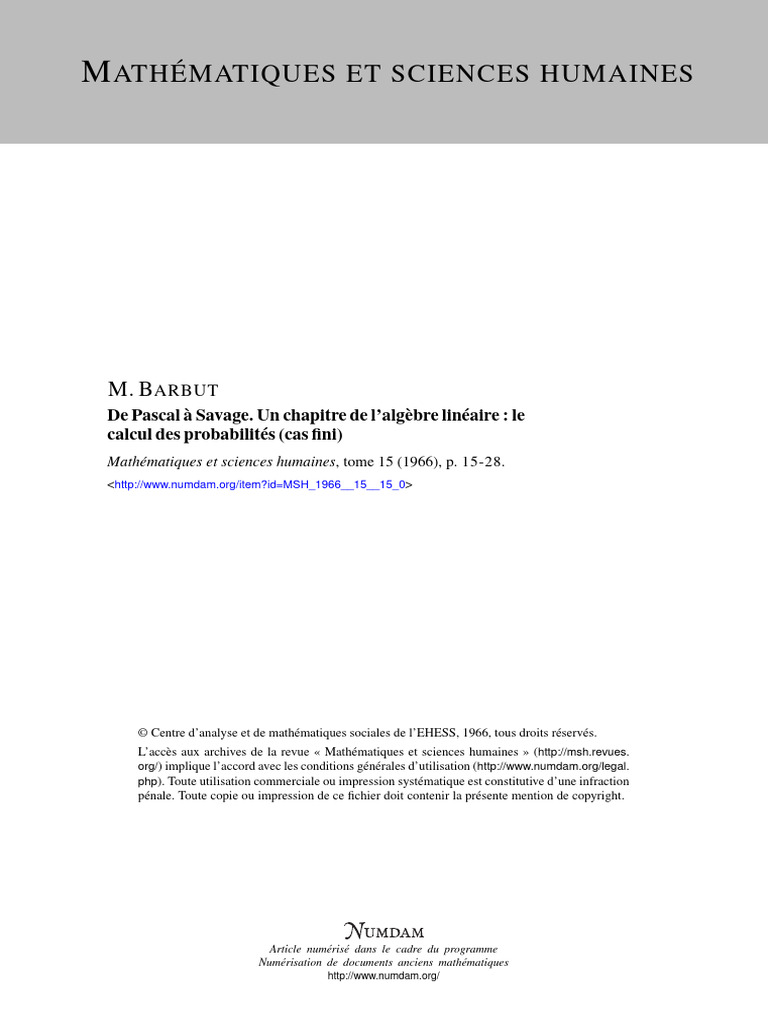 Barbut | PDF