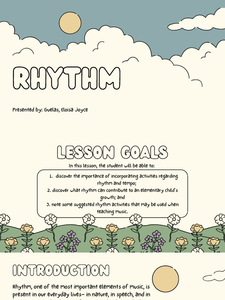 RHYTHM | PDF