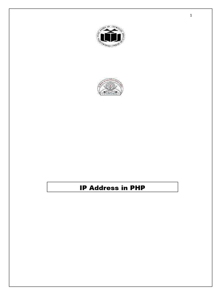 Php project pdf