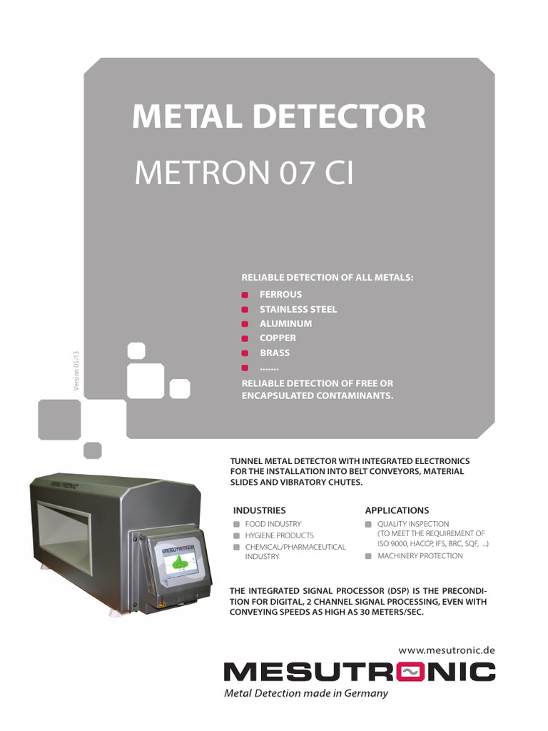Catalog Metron 07ci-1712785 | PDF