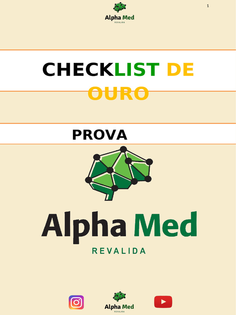 Checklist - Diabetes Tipo 1 | PDF