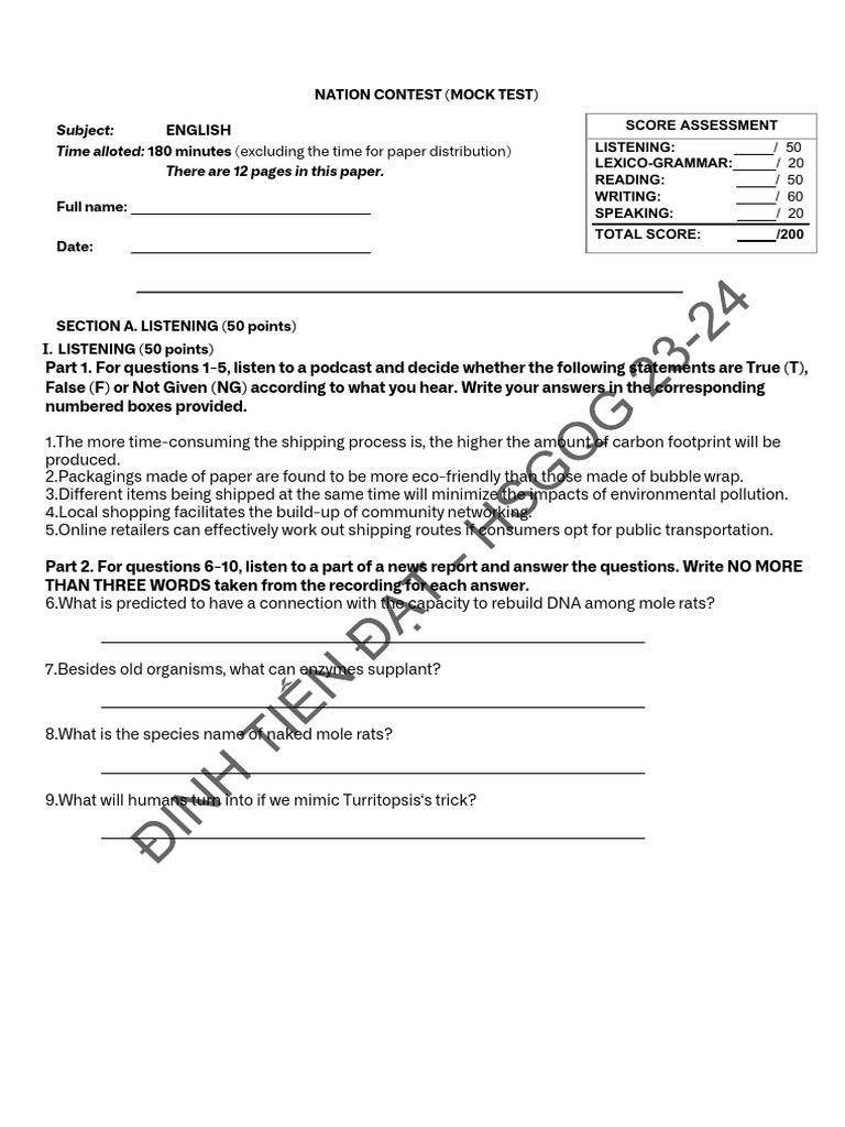 Test Final | PDF