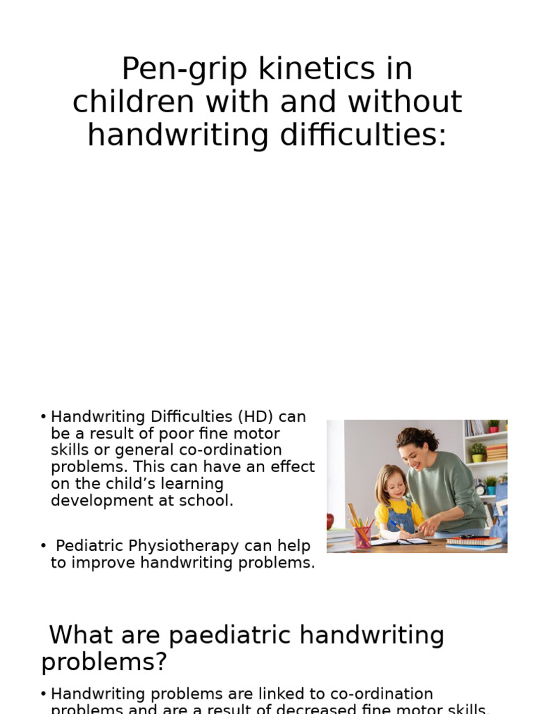 Handwriting | PDF