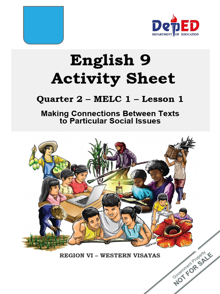 English 9 - Quarter 2 - MELC 1 - Lesson 1 | PDF | Learning