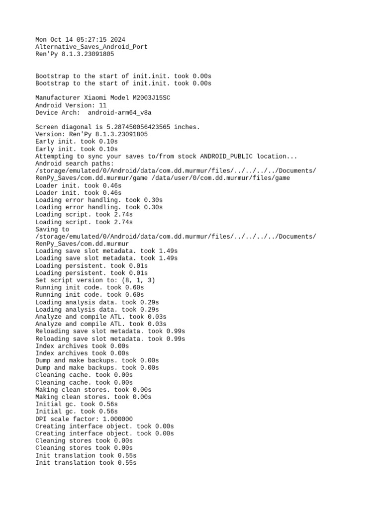 Log | PDF