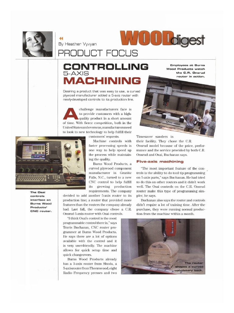 Controlling 5axis machining PDF