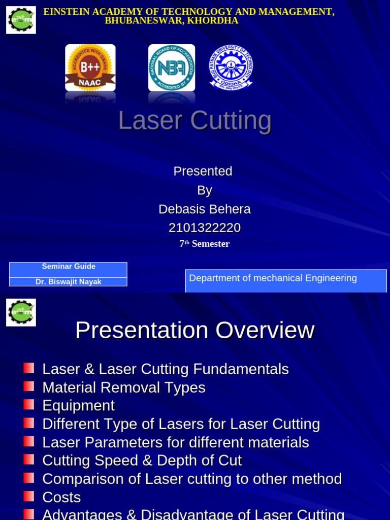 Laser Cutting | PDF | Laser | Science & Mathematics