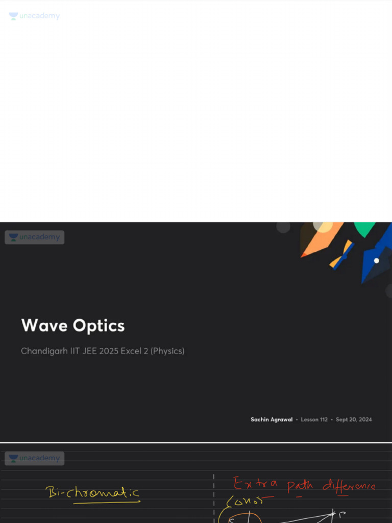 Wave Opticsl | PDF