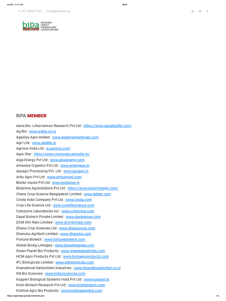 BIPA | PDF