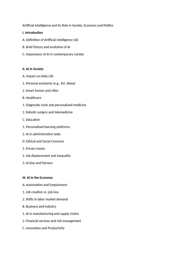 Artificial Intelligence and Its Role | PDF | Artificial Intelligence ...