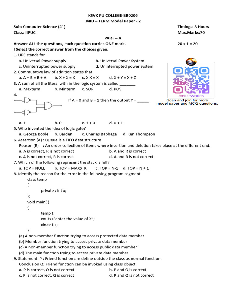 Comp Sci Paper2 | PDF
