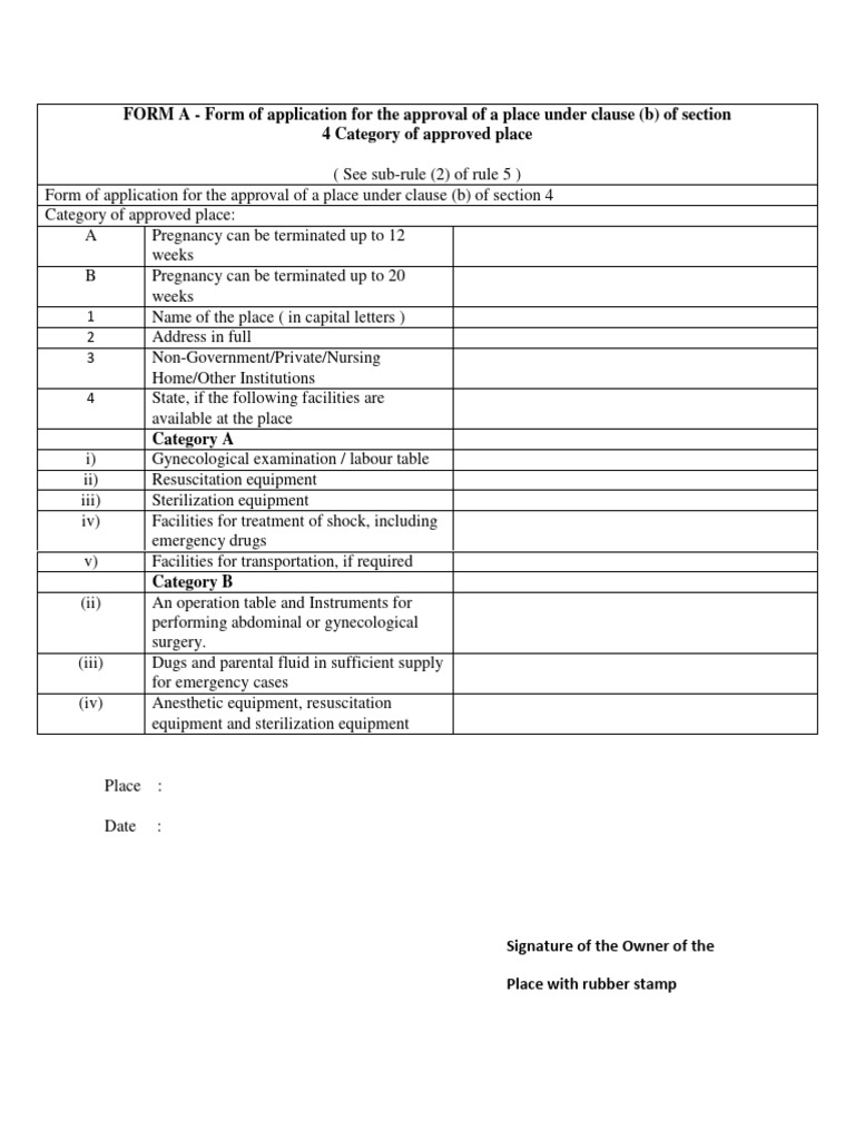 MTP Form A | PDF