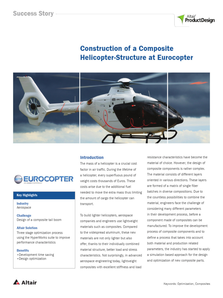 PD Eurocopter Success Story-1 | PDF