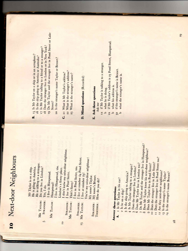 10 Next Door Neighbours Pdf