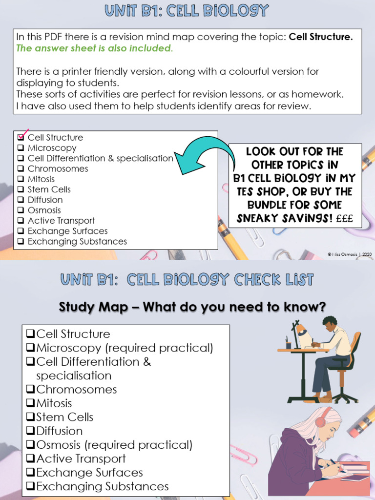 CellStructureMindMapFree 1 | PDF