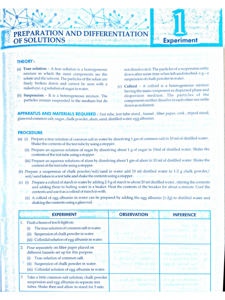 Experiment 1 | PDF