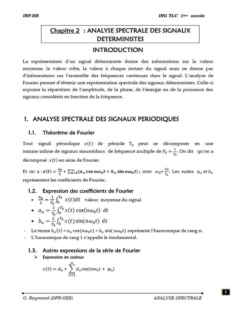 Chapitre 2 | PDF