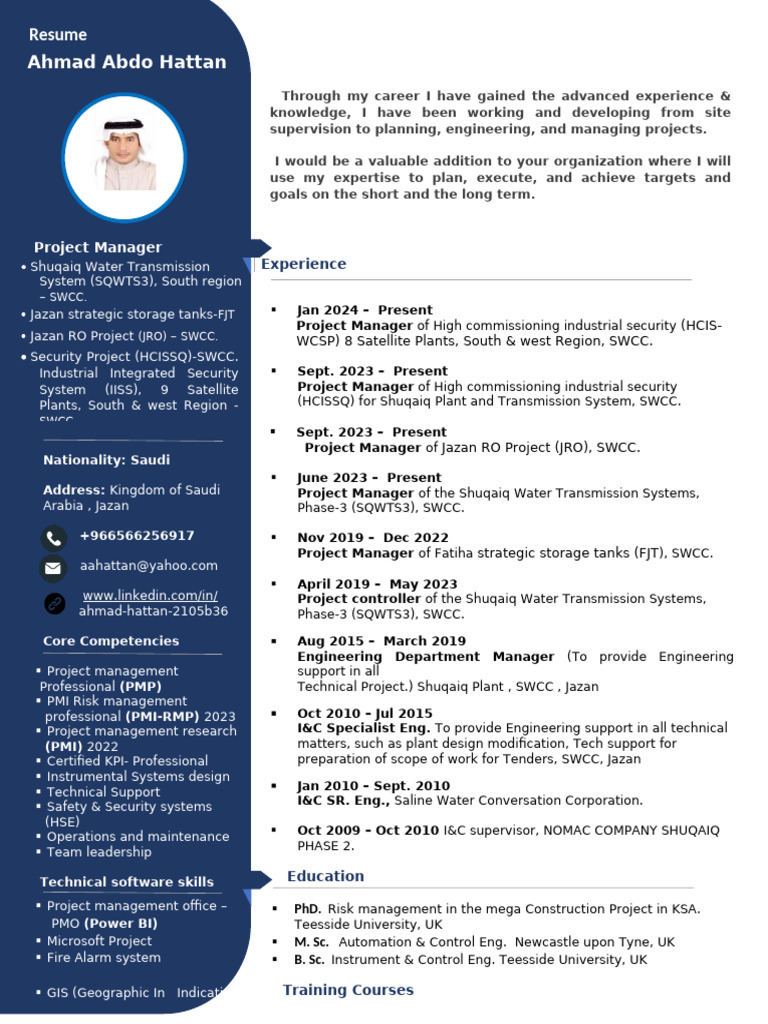 Hattan CV Update On 08-10-2024 | PDF