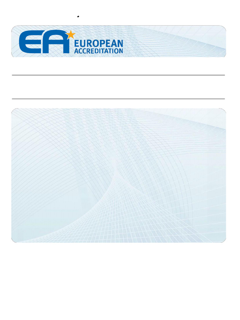 EA-2-15 - Requirements For The Accreditation of Flexible Scopes | PDF