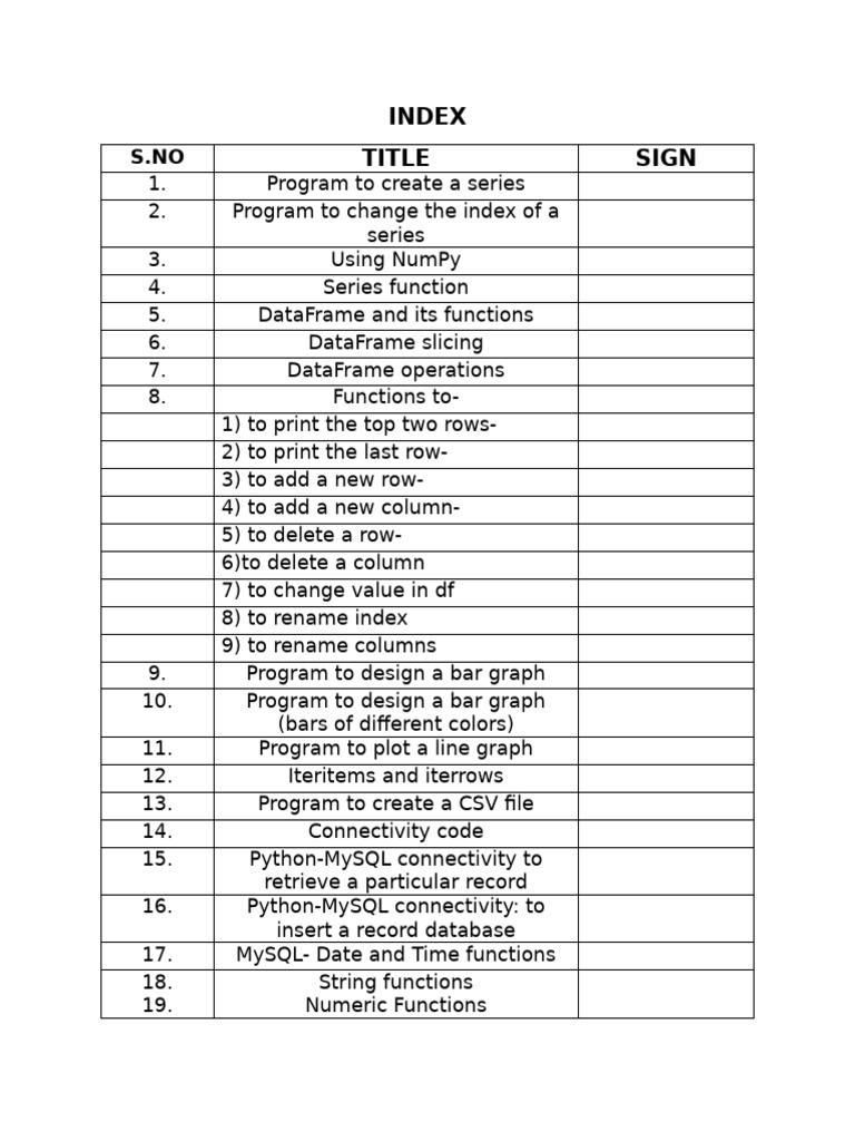 INDEX | PDF
