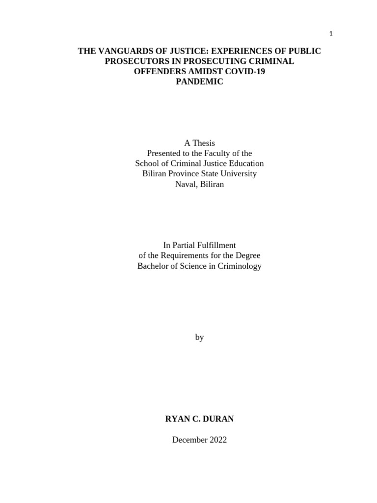 Quantitative Format | PDF | Thesis | Prosecutor
