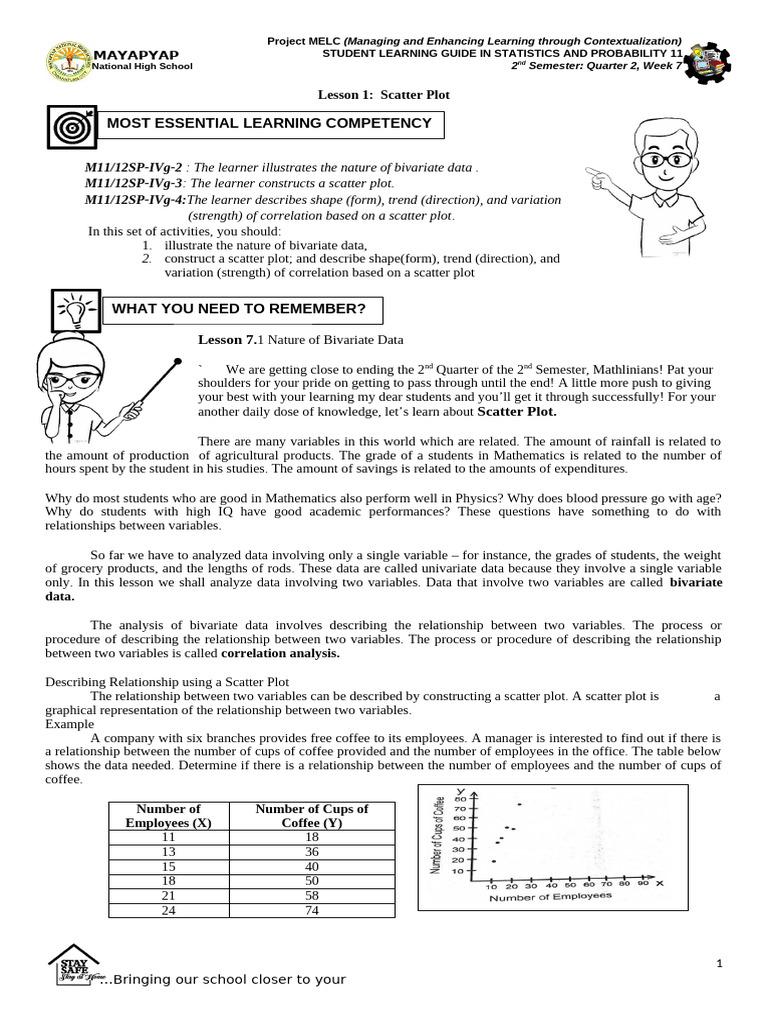 Understanding Scatter Plots and Correlation | PDF | Scatter Plot ...