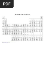 Updated Periodic Table Elements 1 To 30 | PDF | Periodic Table ...