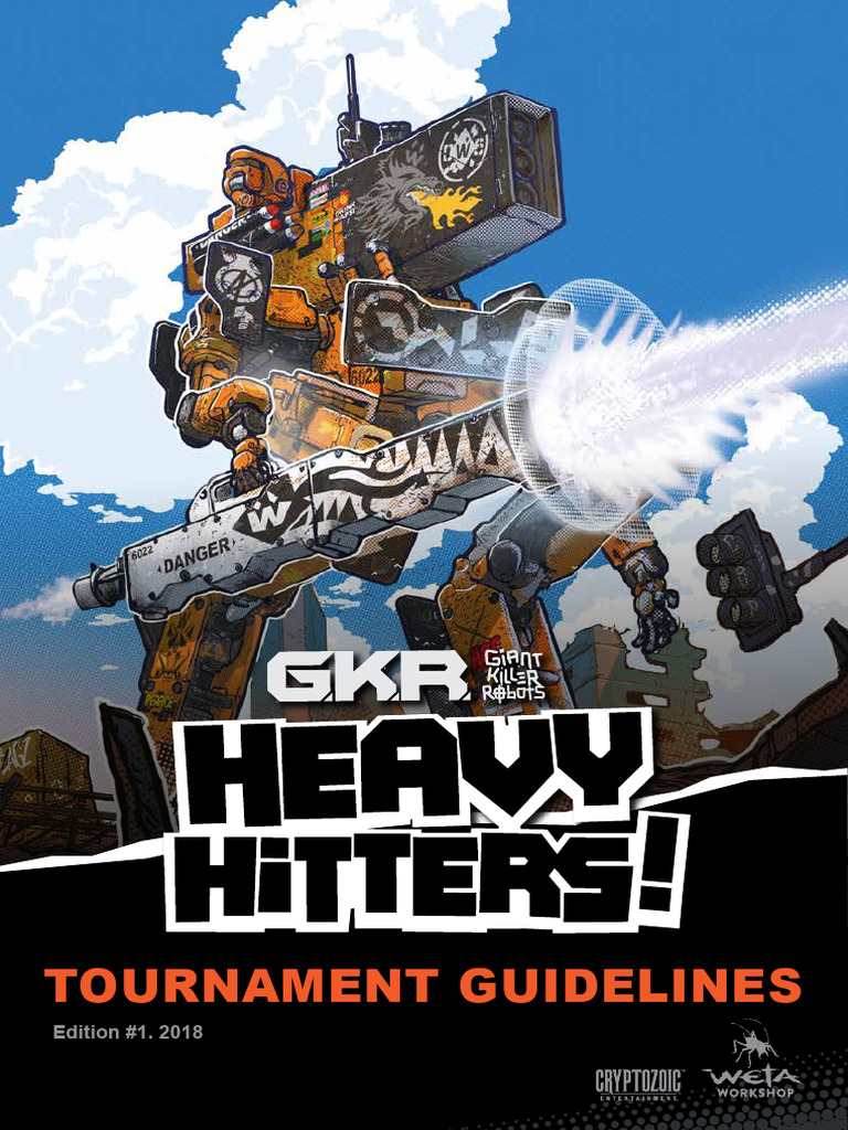 gkr heavy hitters card sleeves WETA Workshop Board Games - Giant Killer Robots (GKR) main image 0