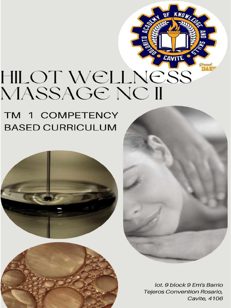 Hilot Wellness Training Overview | PDF | Occupational Safety And Health ...
